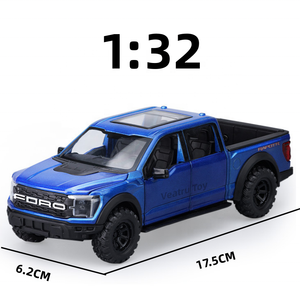 Ford F150 Pickup Modellino in Metallo 1:32 con Suoni <span class=keywords><strong>e</strong></span> Luci, Porte Apribili, Modello in Lega con Funzione Pullback - Product Image 1