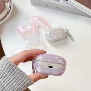 Étui de protection pour écouteurs <span class=keywords><strong>Sony</strong></span> <span class=keywords><strong>WF</strong></span>-<span class=keywords><strong>1000XM5</strong></span>, coque en silicone souple IMD, coque antichoc, boîtier en marbre perlé, manchon anti-poussière - Product Image 2