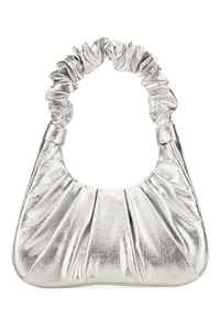 Bolso de diseñador de suministro directo JW Pei Silver Gabbi Bolso con asa arrugada de cuero como bolso - Product Image 3