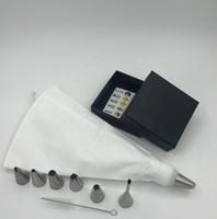 Grands pochettes réutilisables pour la décoration de gâteaux, kit de cupcakes, fournitures de pâtisserie