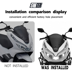 Crash Bar voor Honda PCX 150 2018 2021 Koolstofstaal Mat Zwart Puntgelaste beschermkap Groothandel - Product Image 4