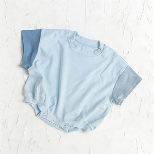 Preventa al por mayor: Ropa de boutique para hermanos, estilos de verano para bebés (niñas y niños), de algodón estampado y seda de leche suave, MOQ 5. - Product Image 6