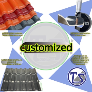 Waterproof Building Materials <strong>Plastic</strong> <strong>Roof</strong> Sheet Synthetic Resin <strong>Roof</strong> Tiles Spanish Stone-Texture Ceramic <strong>Roof</strong> Wholesale Outdoor - Product Image 4