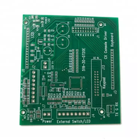 Fabricant de circuits imprimés OEM Fr4 94v0 Rogers Immersion Gold Custom PCB Samples avec AOI FCT FPT