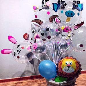 Globo Bobo <span class=keywords><strong>de</strong></span> Dibujos Animados Barato <span class=keywords><strong>de</strong></span> 24 Pulgadas <span class=keywords><strong>con</strong></span> Luces LED para Decoración <span class=keywords><strong>de</strong></span> <span class=keywords><strong>Navidad</strong></span>, Bodas y Fiestas, <span class=keywords><strong>Globos</strong></span> <span class=keywords><strong>con</strong></span> Varillas - Product Image 3