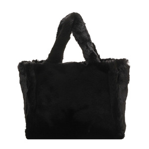 Sacs fourre-tout <span class=keywords><strong>en</strong></span> fausse <span class=keywords><strong>fourrure</strong></span> duveteuse et moelleuse, sacs à bandoulière pour le rangement, les voyages et le shopping, sacs à main doux et moelleux pour l'hiver et les adolescents - Product Image 2