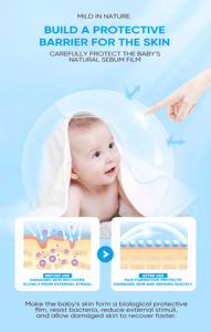 Paraben içermeyen Shea yağı E vitamini organik çocuklar bebek için bebek yüz kremi vücut losyonu seti - Product Image 3