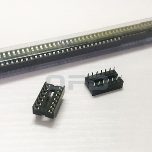 Dip14 lỗ vuông IC ổ cắm bán buôn 4pin/6pin/8Pin/14pin/16pin/18pin/20pin/28pin tiêu đề kết nối adapter Dip IC ổ cắm - Product Image 3