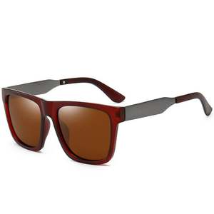 Lunettes de soleil polarisées carrées pour homme, style rétro, tendance, avec logo personnalisé, protection UV400, idéales pour la conduite - Product Image 3