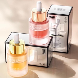ขวดเซรั่มแก้วหรูหราขนาด 30 มล. พร้อมหัวหยดแบบเคลือบด้าน บรรจุภัณฑ์ขวดแก้วแบบมีหัวหยดพร้อมกล่อง สามารถปรับแต่งได้ - Product Image 2