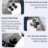 Nouvelle console de jeu portable X9 avec grand écran de 5,5 pouces, écran couleur HD, lecteur de jeux portable avec 10 000 jeux classiques préchargés