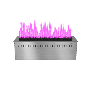 Custom 750mm 4D Vapor Steam Mist Modern Steel Electric Fireplace Insert Remote Control Eco-friendly Indoor Clean Water - Product Image 6