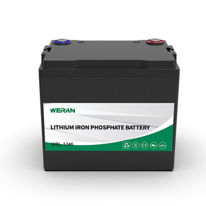 Weran 12V 46Ah Alta Capacidade Lítio Ferro Fosfato Bateria Longa Vida Ciclo Recarregável CE Lithium Ion Baterias Pack - Product Image 5