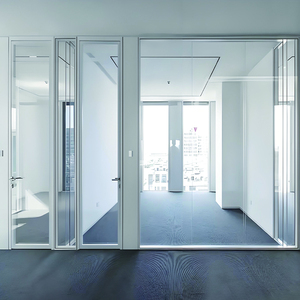 Modular đôi kính văn phòng phân vùng demountable phong cách thiết kế cho hiện đại phòng hội nghị Kho & cửa hàng Hội trường cách âm - Product Image 2