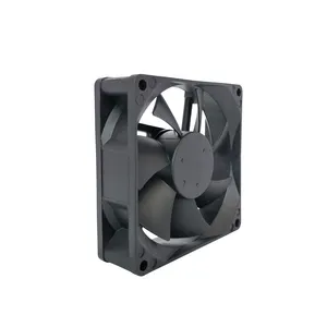 Ventiladores axial de caixa de plástico de 3 polegadas 8025 80x80x25mm 5v 12v ventilador dc sem escovas de refrigeração 80mm