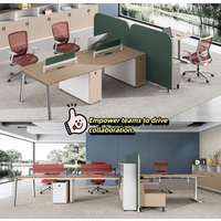 Bureaux de direction modulaires de luxe modernes, nouveaux meubles de bureau et bureaux en MDF, postes de travail, mobilier de bureau