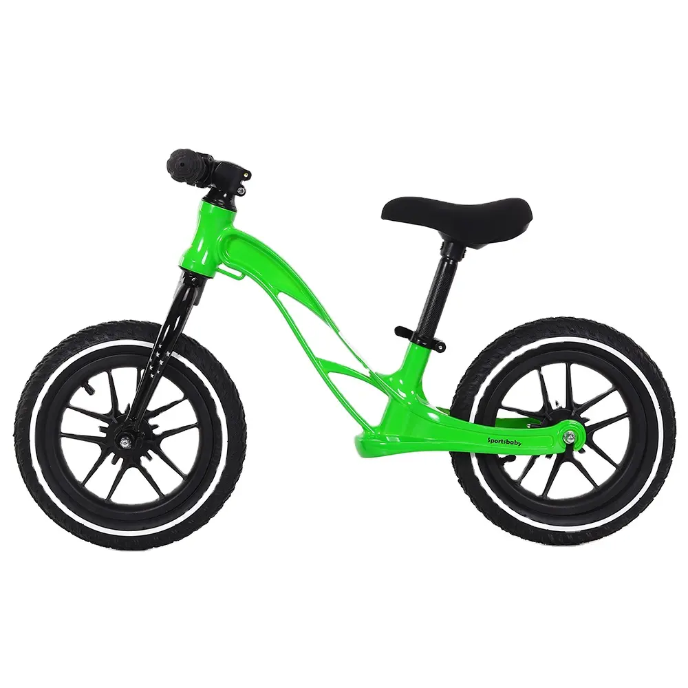 Baby Push 12 Children Inch Carbon Wheels Pedal Bicycle Toddler Kids Magnesium Balance Bikes