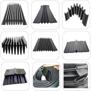 אקורדיון-סגנון צלחת גומי התפשטות מפרקי w-סוג deformation משותף איטום רצועת איטום רצועה לגשר - Product Image 2