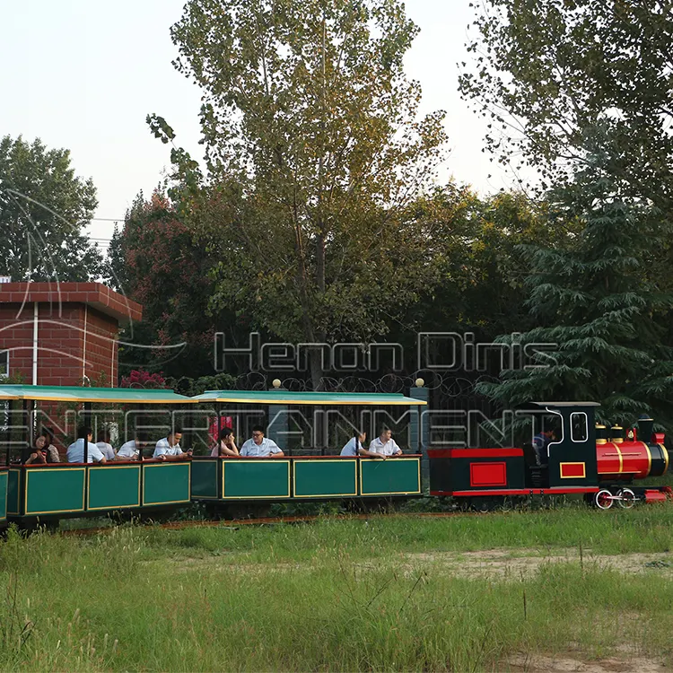 Obral Kereta Taman Hiburan dengan Jalur Kiddie Small Train Ride