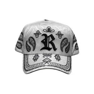 Casquette <span class=keywords><strong>de</strong></span> baseball <span class=keywords><strong>de</strong></span> haute qualité G5 à 5 panneaux avec logo brodé personnalisé, doublure en satin blanc <span class=keywords><strong>de</strong></span> haute qualité, casquette Rebel - Product Image 2
