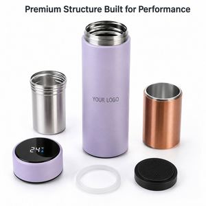 Custom Logo 500ml Smart Temperature Display Water Bottle 316 Stainless Steel Vacuum Insulated <b>Flask</b> Business Promotional Gift - Product Image 5