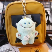 Porte-clés monstre en peluche de haute qualité à bas prix lapin singe chat porte-clés en peluche Mini porte-clés en peluche cochon mignon