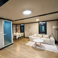 Casa Prefabricada Pequeña de Ensamblaje Rápido de Una Planta, Apartamento Modular, Edificios de Jardín, Cabaña Prefabricada, Casas Pequeñas para Nueva Zelanda