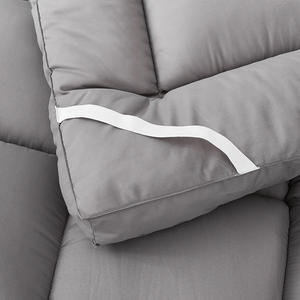 Матрас-топпер King Size из гибридного материала с эффектом памяти, прочный, с технологией стеганого складывания, упакованный в рулон - Product Image 6