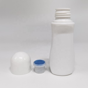 Botella Aplicadora de Tela Tejida Blanca Vacía de Plástico HDPE de 65 ml con Tapa de Rosca Arqueada - Product Image 5