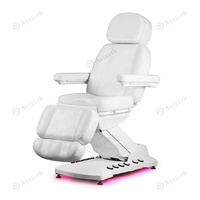 Lit de beauté électrique Mobilier de salon de beauté Chaise personnalisée Extension de cils Lit