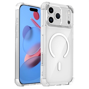 เคสโทรศัพท์ใสกันกระแทกแบบแม่เหล็ก รองรับการชาร์จไร้สาย รุ่นใหม่ สำหรับ iPhone 17 Air Pro Max 15 14 13 12 11 16e Plus - Product Image 6