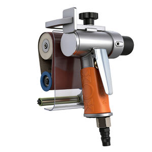 Ponceuse à bande pneumatique industrielle portative, mini ponceuse orbitale de table 15000 tr/min à longue portée pour le bois - Product Image 4