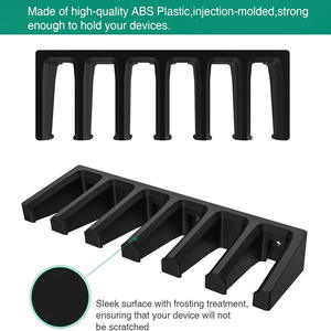 3 Slot Durable ABS Wall Mounted Hunting Storage & Display Rack for <b>Magazines</b> Male Use 22.2x7.8x3.6cm - Product Image 3