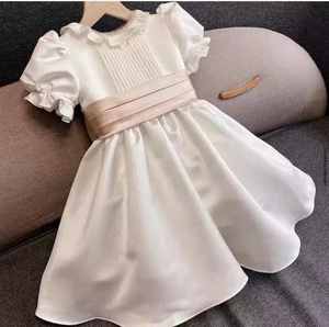 Robes d'été vintage en gros pour bébés filles, style espagnol, vêtements de princesse pour mariage, vêtements pour enfants M02A9819 - Product Image 4