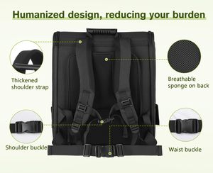 Sac à dos extensible pour animaux de compagnie, sac à dos pliable pour chat avec fenêtre respirante - Product Image 4
