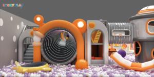 Aire de jeux intérieure pour enfants de haute qualité <span class=keywords><strong>maison</strong></span> de jeu commerciale thème de dessin animé carrousel de jeu doux pour les enfants - Product Image 5