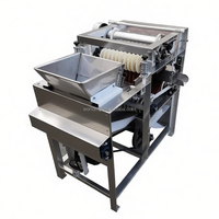 Machine à peler les graines de soja, machine à peler automatiquement les graines de soja, équipement de pelage rapide pour les produits à base de haricots