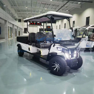 Carrito de Golf Eléctrico de 2 Plazas con Certificación CE XCEGO, Personalizado, con Marco de Acero, 4 Ruedas Elevadas, Homologado para Circular por la Calle - Product Image 2