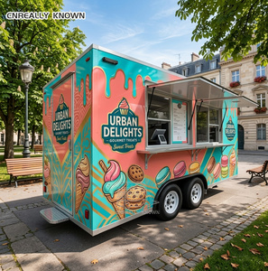 Remolque Rápido para Sándwiches, Camión Premium para Espresso, Carrito de Comida Callejera con Certificación CE - Product Image 6