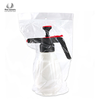 Bouteille pulvérisatrice dépolie haute pression pour lavage de voiture domestique avec filtre en laiton PA