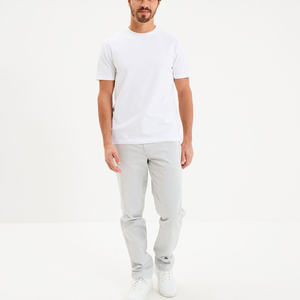 Pantalon chino décontracté à coupe droite pour homme, en toile légère, respirant, séchage rapide, élastique, idéal pour les voyages, infroissable - Product Image 5