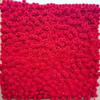 Fabrikverkauf 3D 5D Künstliche Blumenwand Seidenwand für Feiertagsdekoration, Party, Neujahr, Hochzeit, Hotel-Hintergrund
