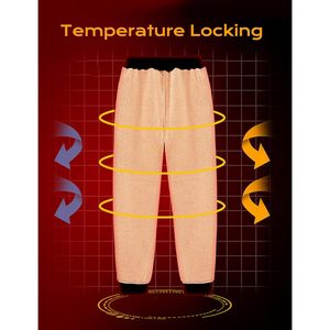 FOXA Women's Sherpa Fleece <b>Lined</b> Joggers Sweatpants Winter Warm <b>Pants</b> With Pockets XS 2XL - Product Image 6
