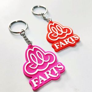 OEM Custom Logo Embossed 2D 3D UV Printed Rubber Soft PVC Keychain Personalized Promotional Keyring - Product Image 4