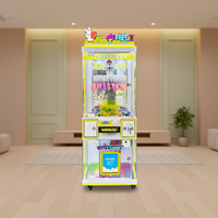 Machine d'arcade de précision à clipser, machine à récompenses basée sur les compétences avec force de serrage réglable