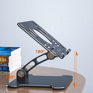 태블릿 컴퓨터용 2021 휴대용, 접이식, 회전 가능, 조정 가능한 금속 브래킷 - Product Image 4