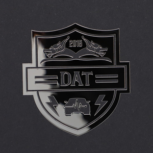 Autocollant de logo personnalisé en nickel de métal, auto-adhésif doré et argent, chrome, 3d, 1 pièce - Product Image 4