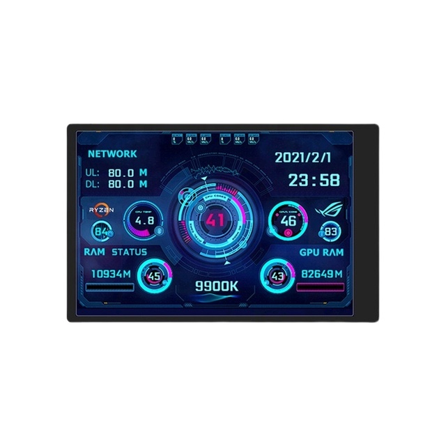 3.5INCH Temperature Monitor Display Info USB C For PC Laptop Secondary AIDA64 Free Mini 3.5 Inch Lcd IPS Display Gaming
