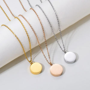 Kalung Kenang-kenangan Kremasi yang Dapat Dibuka untuk Abu Hewan Peliharaan, Kalung Peringatan dari Baja Anti Karat Bentuk Batang Bulat, Botol Parfum untuk Hewan Peliharaan - Product Image 3