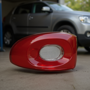 Luz Trasera Calavera para Volkswagen Tiguan 2009-2011, Lado Izquierdo, Repuesto de Lámpara Halógena, Lente Roja, 12V, Nueva Pieza de Iluminación Automotriz - Product Image 1